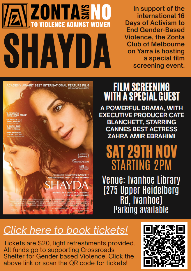 Shayda sceening 29 November 2025